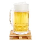 Juvale Set of 6 Wooden Mini Pallet Coasters – Ideal for Hot & Cold Drinks (3.9 x 3.9 in) - Image 6