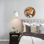 WELLAND Cedar Wood Wall Decor, 16"x16"x1", Irregular Hanging Ornament for Home, Office, Living Room, Bedroom, Entryway, Bathroom - Under $70 - Image 8