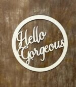 Personalized Round Wood Sign - Laser Cut, Free Custom Previews, Natural Wood Color, 12-36" Sizes Available - Under $70 - Image 2