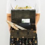 Set of 2 SLPR Alexander Wooden Boxes with Hinged Lids - Decorative Antique Style Trunks for Storage and Keepsakes - Image 4