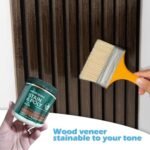 Art3d 2-Pack 108" x 12" Acoustic Wood Wall Panels - Soundproof Slat Design for Living Room & Bedroom - 3D Fluted Walnut Decor - Image 7