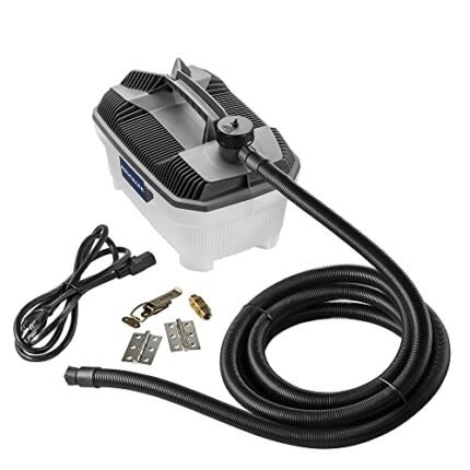 Steam Bending Wood Kit w/Steam Box Plan, Hinges, Latch & 1.3-Gallon Generator - Efficient & Safe Steam Generator for Bending Wood - Compact Professional Steamer for Curved Woodworking Projects