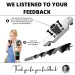 EVALD Doweling Jig Kit for Floating Shelves | 1/2" x 9.8" Drill Bit | Hidden Bracket Hardware | DIY Woodworking Tool for Shelves and Mantels | Under $70 - Image 4