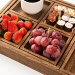 Yangbaga Rustic Wooden Serving Trays (Set of 7) - Rectangular Platters with Handles for Entertaining, Breakfast, and Home Décor - Under $70 - Image 5