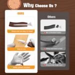 ALIESTFDNO 14-Piece Wood Carving Kit: Complete Whittling Tools Set with 8 Knives & 4 Detail Carving Knives, Plus PU Leather Storage Bag – Perfect for Beginners and Enthusiasts, Under $70 - Image 4