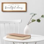 Rustic Country Welcome Home Sign – Decorative Wooden Frame for Front Door, Housewarming Gift, Farmhouse Wall Decor for Entryway, Living Room, Bedroom, or Kitchen – $70 or Less - Image 5