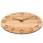 LAIGOO 12" Silent Quartz Wall Clock - Modern Battery-Operated Decor for Any Room - Image 4