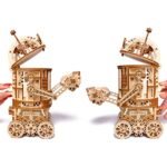 Wood Trick Space Junk Robot 3D Wooden Puzzle for Adults - 13 ft Rides - 9.5x6.7 in DIY Model Kit - Fun Wooden Build Under $70 - Image 6