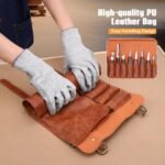 ALIESTFDNO 14-Piece Wood Carving Kit: Complete Whittling Tools Set with 8 Knives & 4 Detail Carving Knives, Plus PU Leather Storage Bag – Perfect for Beginners and Enthusiasts, Under $70 - Image 3