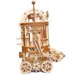 Wood Trick Space Junk Robot 3D Wooden Puzzle for Adults - 13 ft Rides - 9.5x6.7 in DIY Model Kit - Fun Wooden Build Under $70 - Image 5