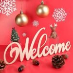 Joyavo Welcome Unfinished Wooden Letter Cutouts for DIY Crafts (5PCS) - Image 6