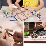 16-Piece DIY Model Building Tool Kit for Miniature Crafts & Dollhouses - Image 4