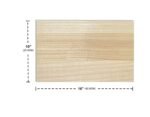 4-Pack Double-Sided MDF Paulownia Wood Canvas Boards, 10"x16", 6.4mm Unfinished for Engraving & Crafts - Image 2